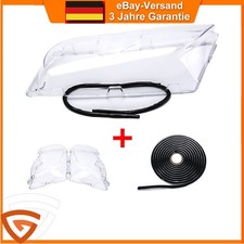 Scheinwerferglas Streuscheibe Set F�r BMW E46 3er 02-06 2x Paar Mit Dichtung