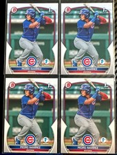 (4) Lot PEDRO RAMIREZ 4x 2023 Bowman 1st Edition First Bowman Cubs #8 Prospect