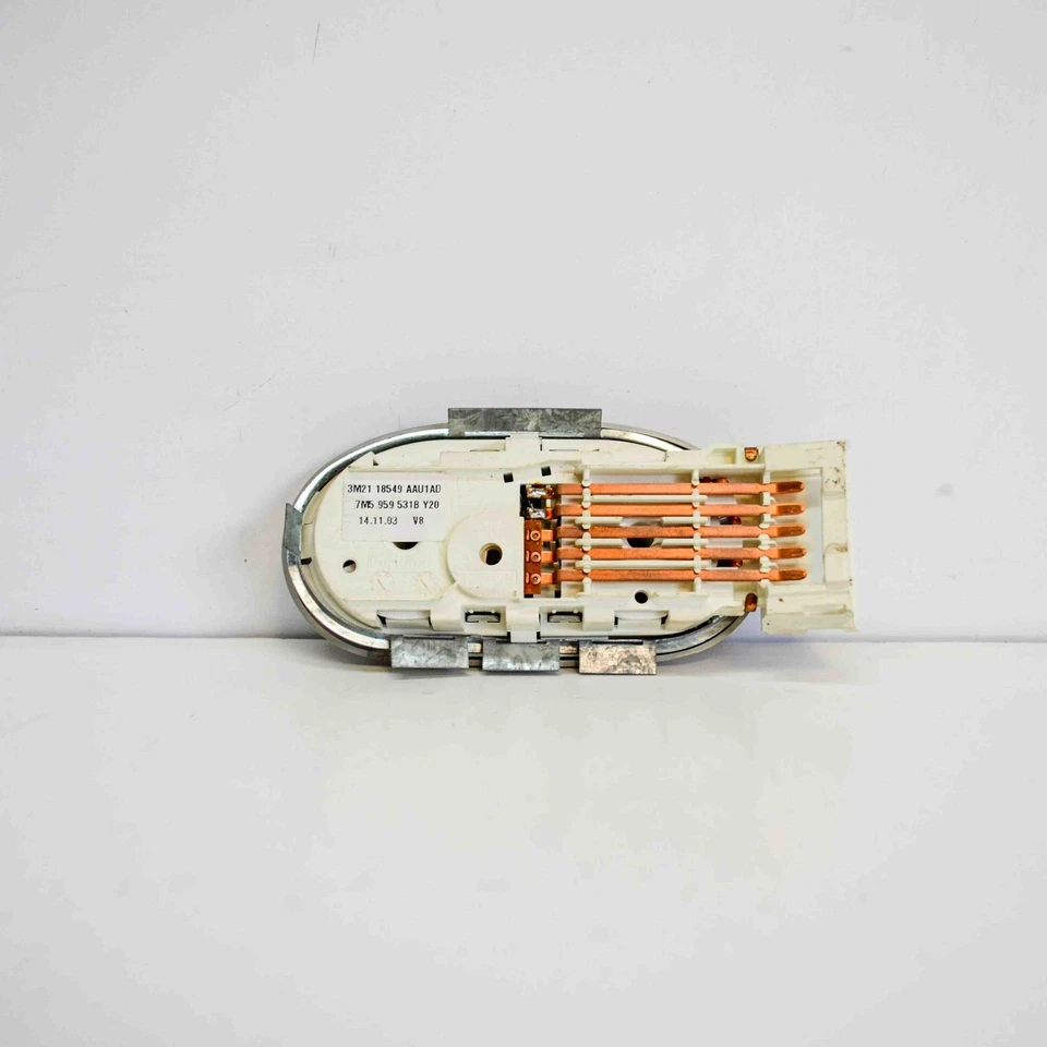 VW SHARAN 7M8, 7M9, 7M6 Climate Control Unit 7M5959531B 1.9 Diesel 81kw 3597171 - Photo 2/4