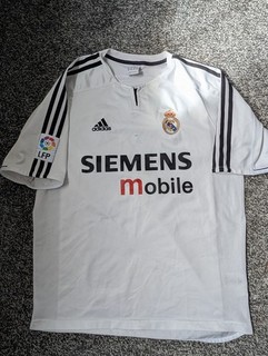 Rare Original Real Madrid 2003/2004 Home Shirt MEDIUM ADIDAS