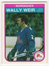 1982-83 O-Pee-Chee #297 Wally Weir Nordiques