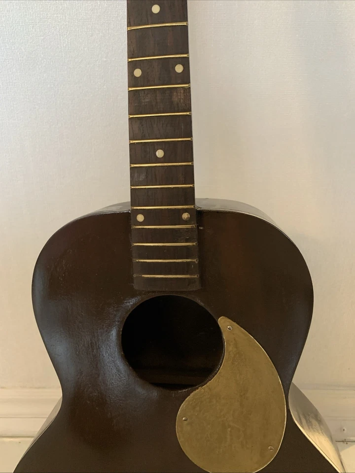 Vintage 1950-1960 Guitar 6 Strings Acoustic Kay Made In USA 38.5 In - Image 3 of 4