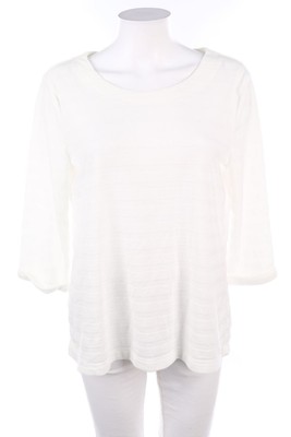 Laura Torelli 3/4-Arm-Shirt M Weiß