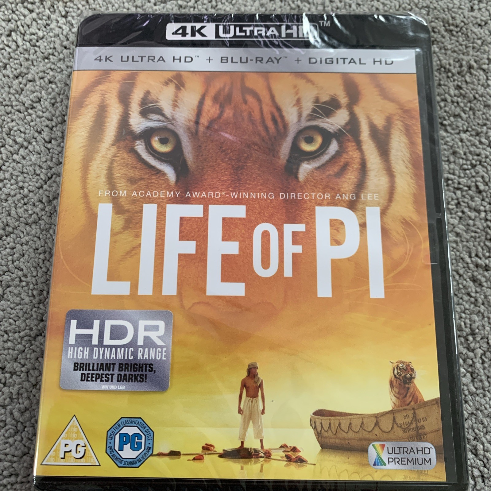 Life of Pi (4k Ultra HD, 2013, Blu-ray) New Sealed