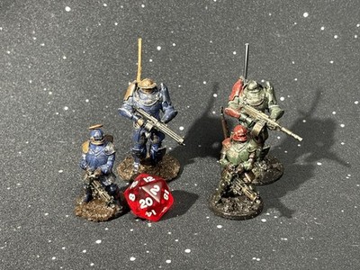 TRENCH CRUSADE-New Antioch-x2 FIRE TEAMS 3D Printed/Hand-Painted Proxies