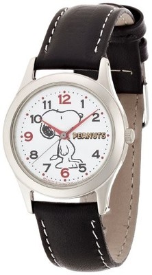 Citizen QQ PEANUTS Snoopy Uhr AA95-9854 Damen schwarz