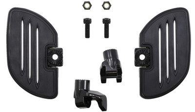 Show Chrome - 41-404BK - Commander Driver Boards, Satin Black