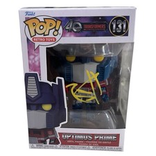Shia LaBeouf Signed Transformers Optimus Prime Funko Pop #131 Autograph ACOA