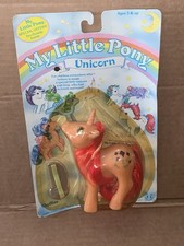 Rare Vintage 1985 Hasbro My Little Pony Unicorn Pony Figure Sealed