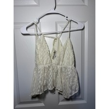 Urban Outfitters Spring Cream Flowy Tank