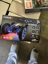 Force1 Tornado LED Stunt Car Remote Control for Kids, Off-Road