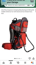 ClevrPlus Baby Toddler Backpack Camping Hiking Child Kid Carrier NO SHADE VISER
