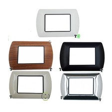 Placche compatibili bTicino Living International Light 3 4 7 posti vari colori