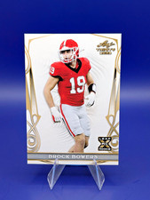 2023 Leaf Trinity Mega Box - Brock Bowers #97