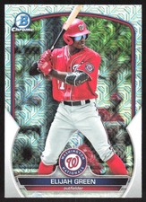 526I 2023 Bowman #BCP-23 Elijah Green Chrome Prospects Mojo Refractors