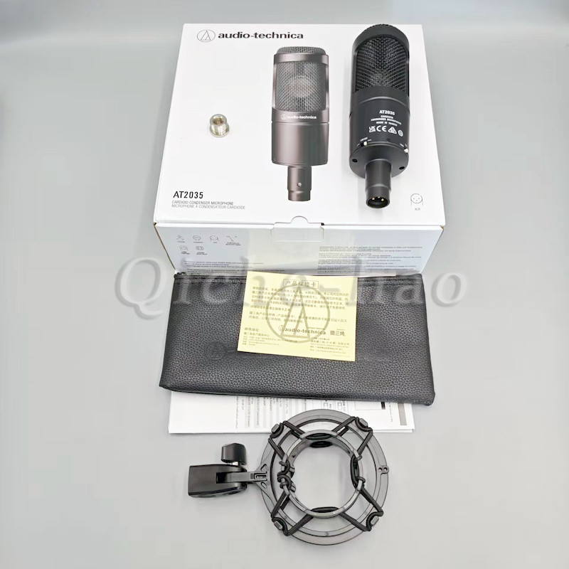 AT2035 Audio-Technica Large Diaphragm Cardioid Condenser Microphone US STOCK
