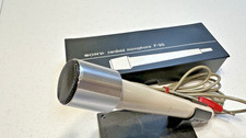 Vintage SONY F-98 Dynamic Cardoid Microphone  Accessories-EXCELLENT
