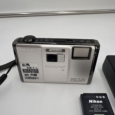Rare Nikon COOLPIX S1000PJ Compact Digital Camera with 5x Optical