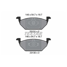 Satz Bremsbeläge Bremsklötze vorne für Audi A3 8L1 | 24475862