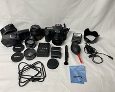 Canon EOS 6D Full Frame DSLR 50mm f/1.8 STM 85mm f/1.8 USM Lens Bundle