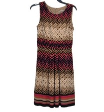 Eliza J Dress Womens 8 Pullover Sleeveless Rear Zip Lined Polyester Blend VGUC