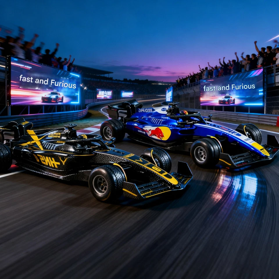 1/64 F1 Rc Car Racing Remote Control Vehicle Toy Model Gift New1MwF - Image 4 of 4