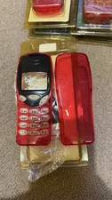 Nokia 3210 classic housing clear red