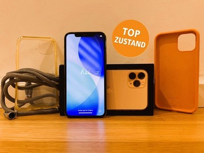   Apple iPhone 11 Pro Gold 256GB 5,8 Zoll Top Zustand in OVP  Handy Smartphone  