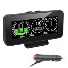 M60 Car Inclinometer Digital HUD, Multi-Functional GPS Speedometer MPH 32037