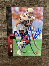 1994 Upper Deck Football Chuck Cecil Signed Card #151 Arizona Cardinals Auto