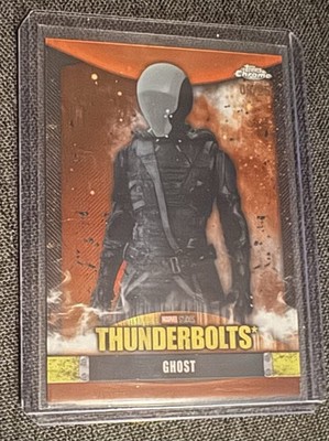 2025 Topps Chrome Marvel Ghost Thunderbolts Orange Refractor /25 #T-4 Rare