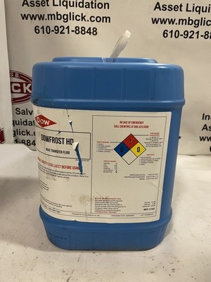 Dow DOWFROST HD Propylene Glycol Heat Transfer Fluid 5 gallon