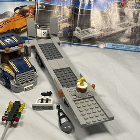 LEGO City Lot 60151 60178 60180 Incomplete Dragster Monster Truck Speed Record