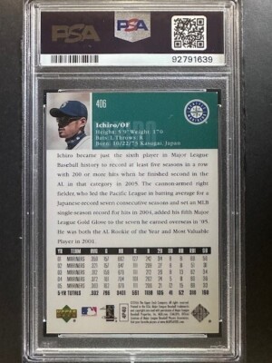 2006 Upper Deck - Ichiro Suzuki #406 for sale online | eBay