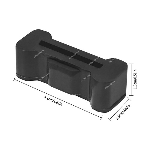 2X Rear Tailgate Rubber Latch Bumper For 94-04 Chevrolet S10 Sonoma 15726082 - Picture 11 of 11