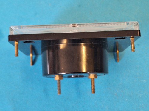 50uA FSD Meter Movement ~ 4.00 inches x 4.50 inches ~ Right-hand zero ~ NoS - Photo 4/12