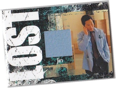 Verlorene Relikte - CC32 Daniel Dae Kim - Jin Kwon blaue Jacke Stückwerke/Kostümkarte