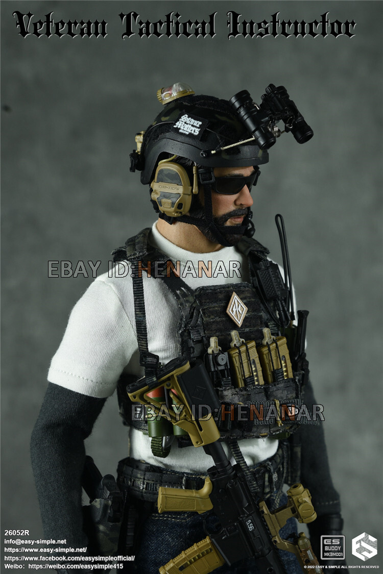 Easy&Simple 26052R 1/6 GBRS Veteran Tactical Instructor Easy&Simple 26052R 1/6 GBRS Veteran Tactical Instructor