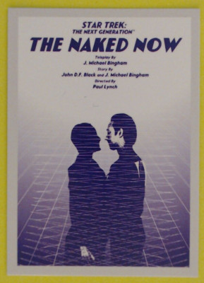 Star Trek The Next Generation Portfolio Prints Series 1 #3 The Naked Now