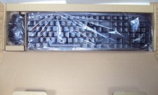 New unused NCS USB Wired Keyboard DK-3318B  USB Wired Wheel Mouse DM-3580A
