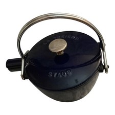 STAUB La Theiere Tea Kettle Enameled Cast Iro...