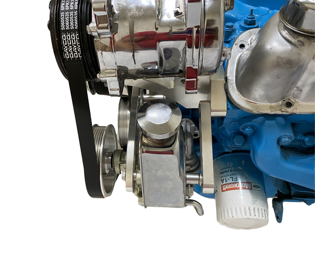 Ford 351W Serpentine Pulley Conversion Kit A/C ALT & PS Windsor 1 eBay