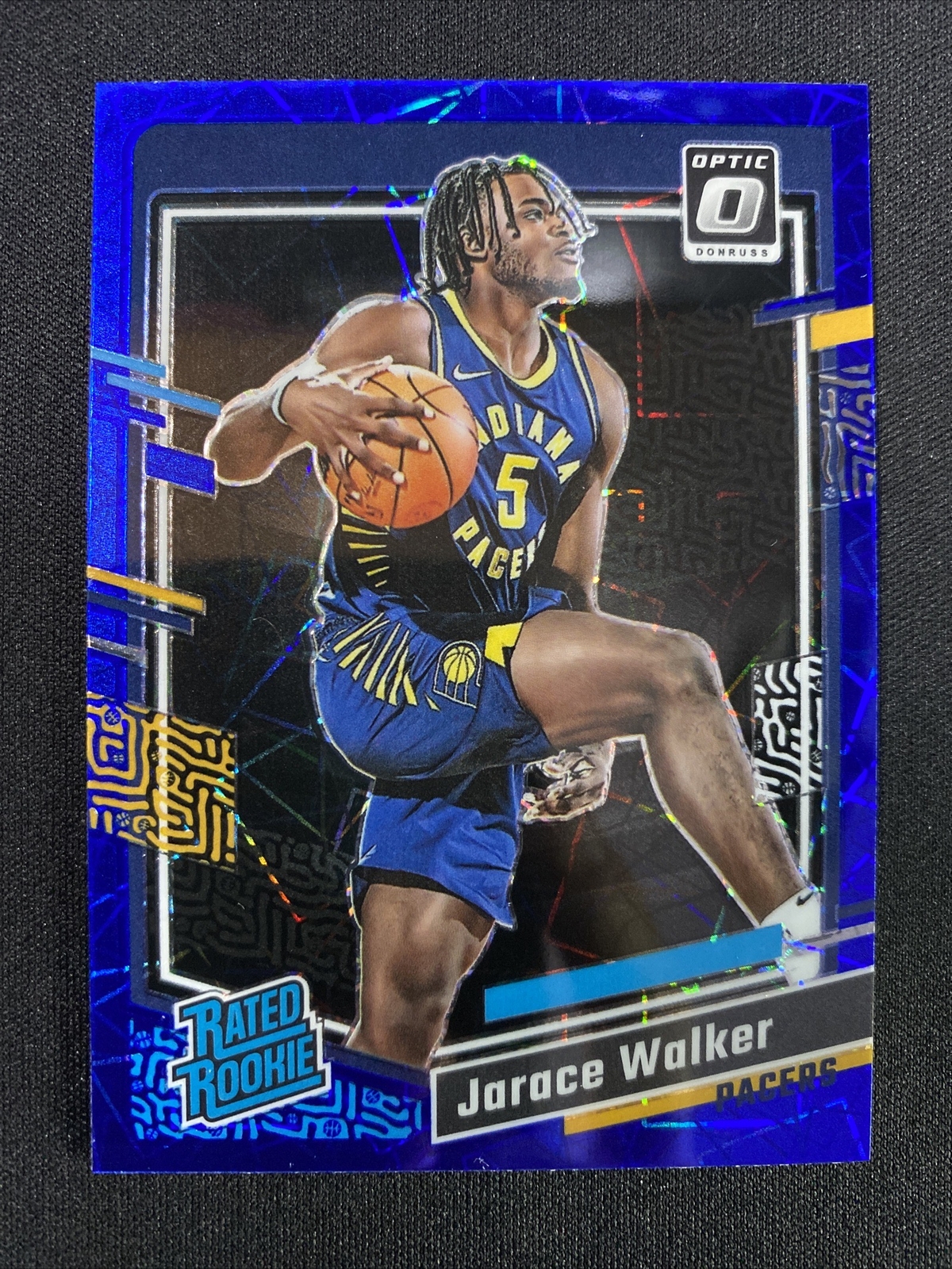 2023-24 Donruss Optic Basketball Blue Velocity Rookie Rated Jarace Walker #226