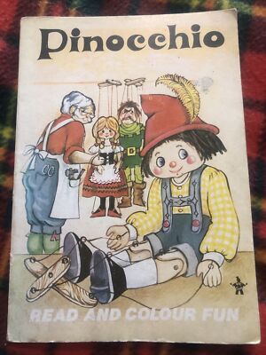 PINOCCHIO Read and Colour Fun by Clair Knopf. Paperback.