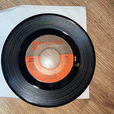 1966 Nancy Sinatra   Sugar Town / Summer Wine 7'' 45 VG Reprise Records   0527