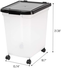 20 lb pet food container
