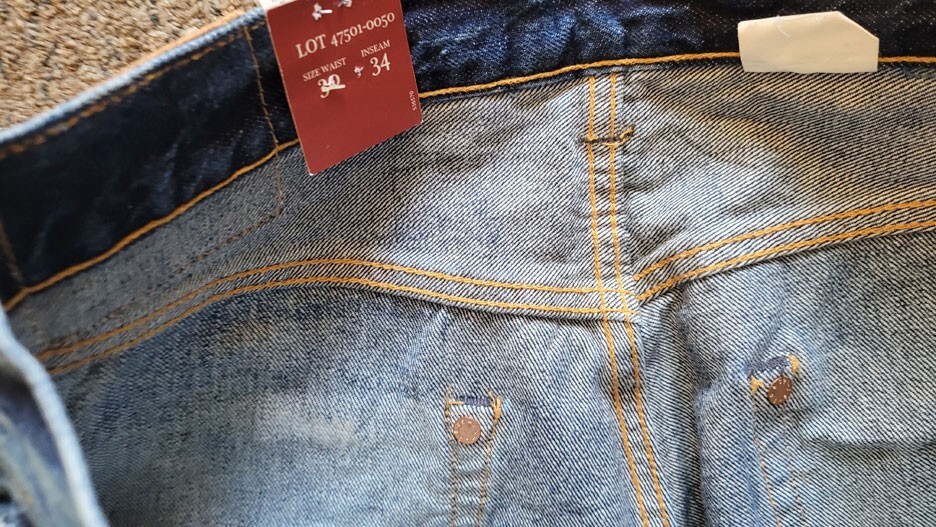 ユウ NWT Levis Vintage Clothing 501XX LVC Selvedge E Jeans 30