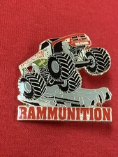 Rammunition Monster Truck collectible lapel pin, tie tack, hatpin museum 4X4