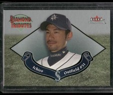 2002 Fleer Tradition #14DT Ichiro Suzuki Diamond Tributes