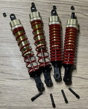 FRONT/REAR SHOCK SET For Duratrax Firehammer Smartech Carson FG 1/5 Off-road RC
